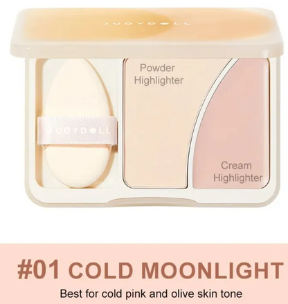 Judydoll Dual-Color Highlighter — packaging detail