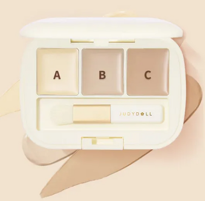 Judydoll Three-Shades Concealer Palette