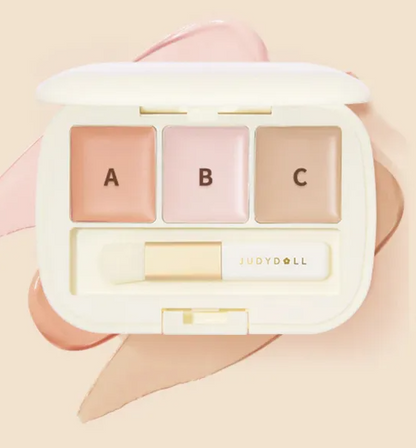 Judydoll Three-Shades Concealer Palette