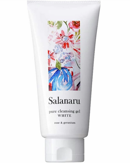 Salanaru Pure Cleansing Gel Set, Rose & Geranium 150g with mini