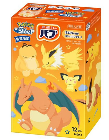 Pokémon Sleep bath salts — packaging detail