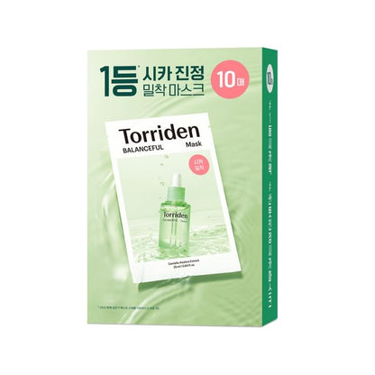 Torriden Balanceful Cica Mask, 10 sheet masks