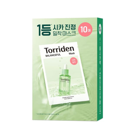 Torriden Balanceful Cica Mask, 10 sheet masks