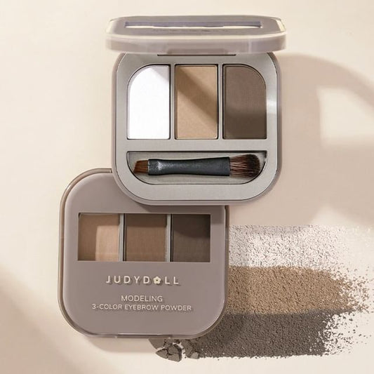 Judydoll 3 Shade Eyebrow Powder palette