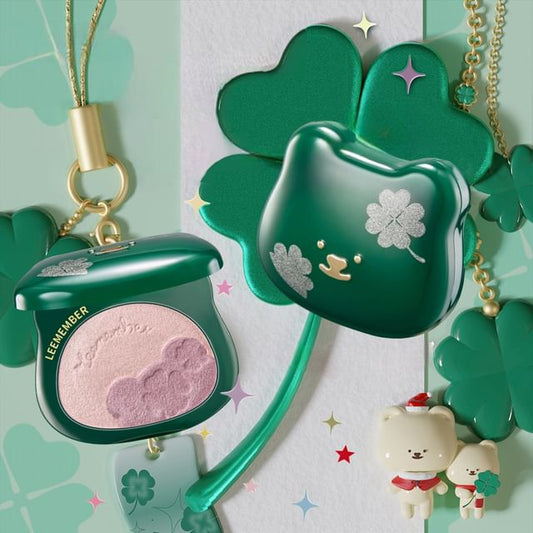 Leemember Dual Color Satin Multi-Purpose Powder, Lucky Clover Edition