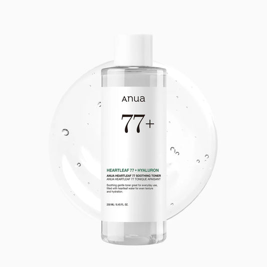 Anua Heartleaf 77% Soothing Toner 250ml bottle