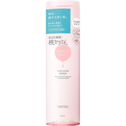 BCL Momo Puri Peach Moist Barrier Lotion 200ml